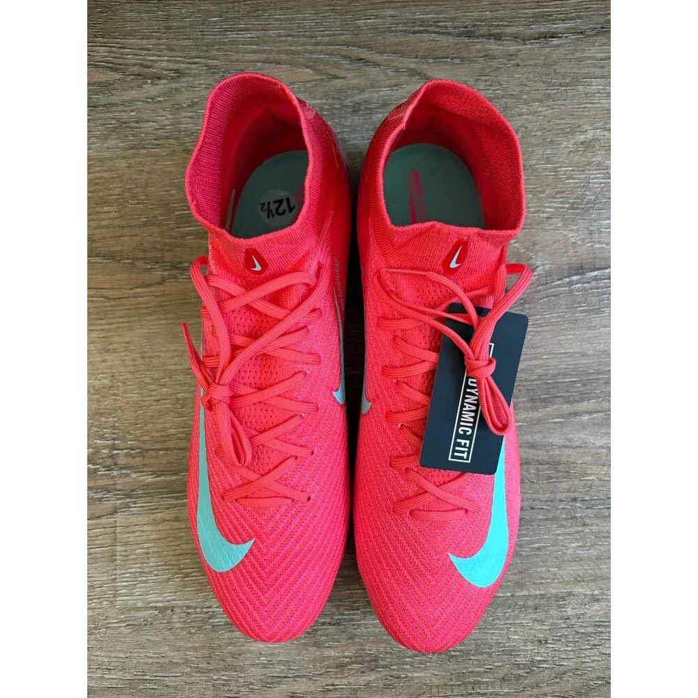 Nike Zoom Mercurial Superfly 10 Elite FG “Mad Energy Pack” Sz 13 FQ1454-800